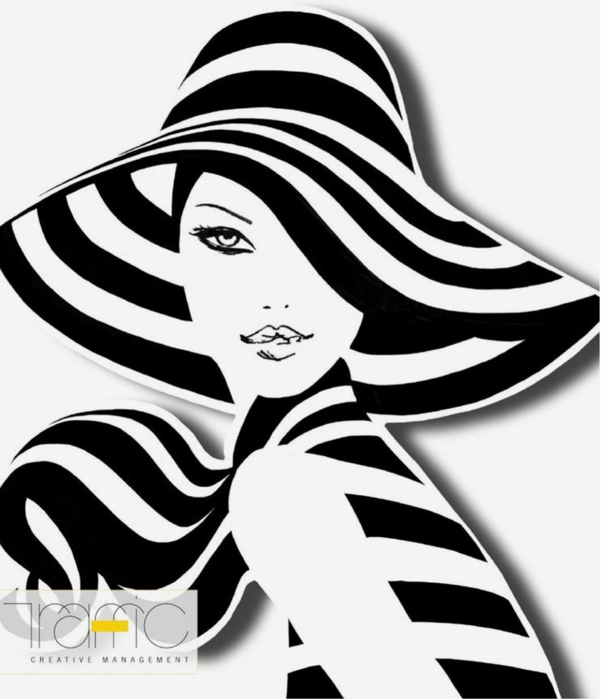 Трафарет Королева моды