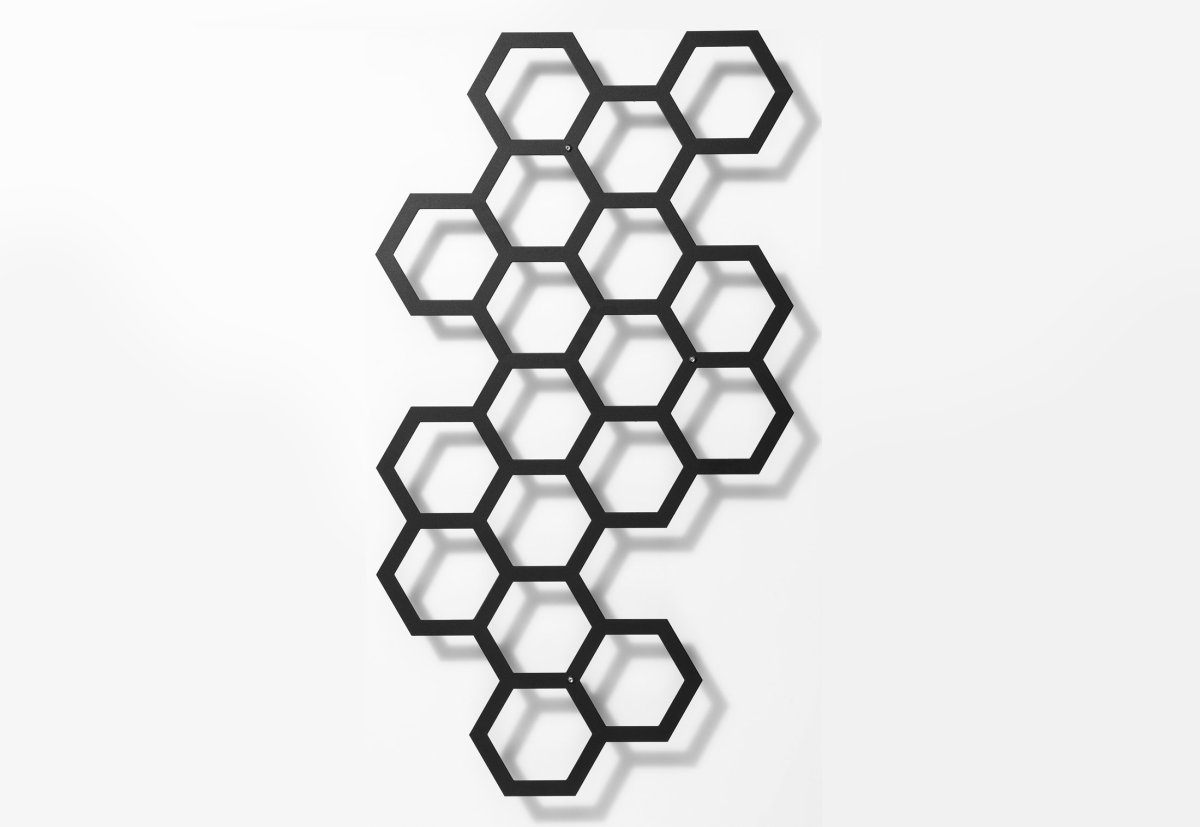 Трафарет соты для штукатурки