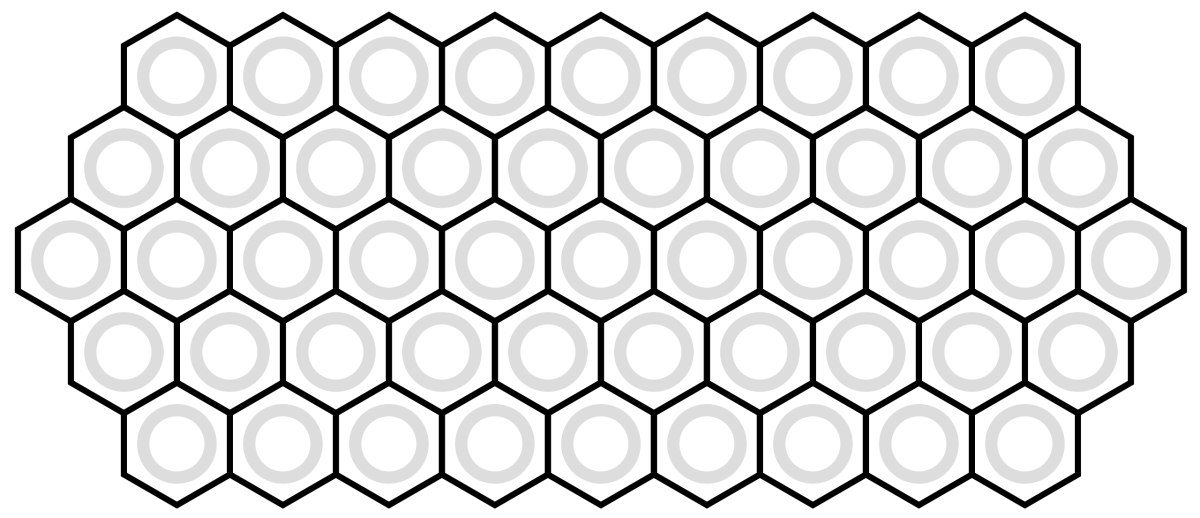 Прозрачные пчелиные соты