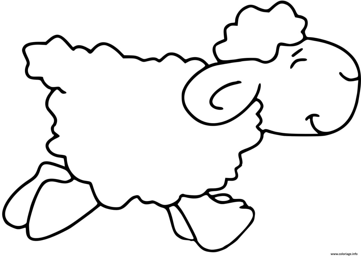 Трафареты барашка для вырезания из бумаги