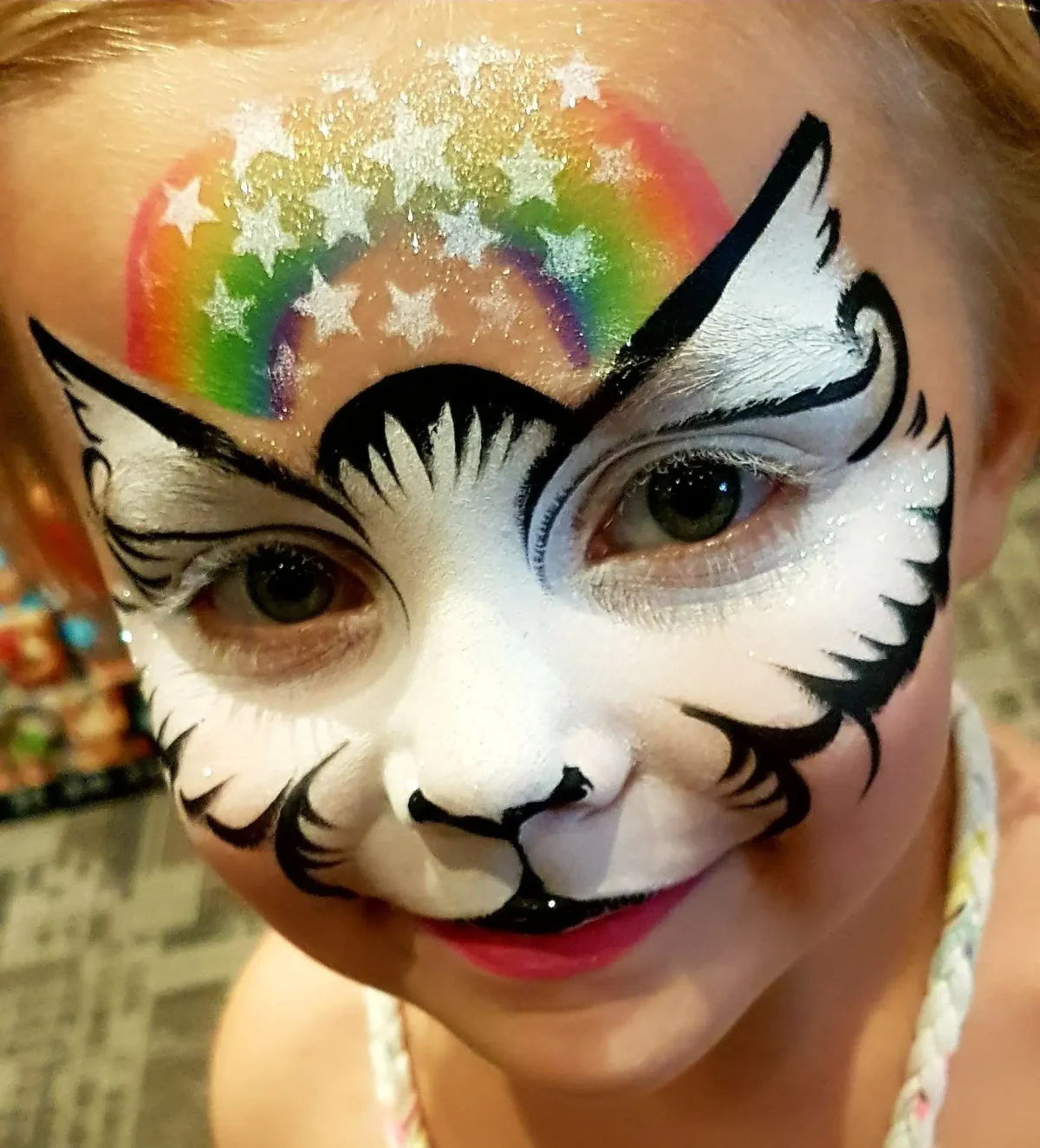 Грим на лице для детей