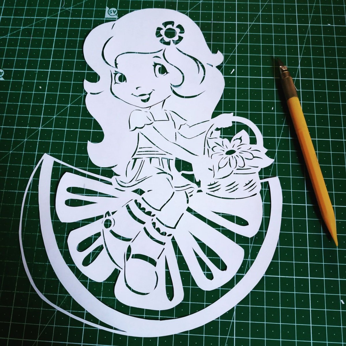 Вытынанки дети