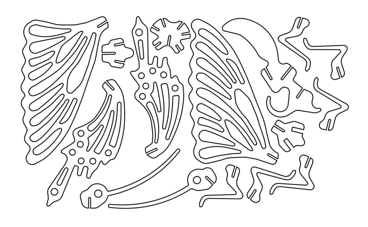 Трафареты для лазерной резки