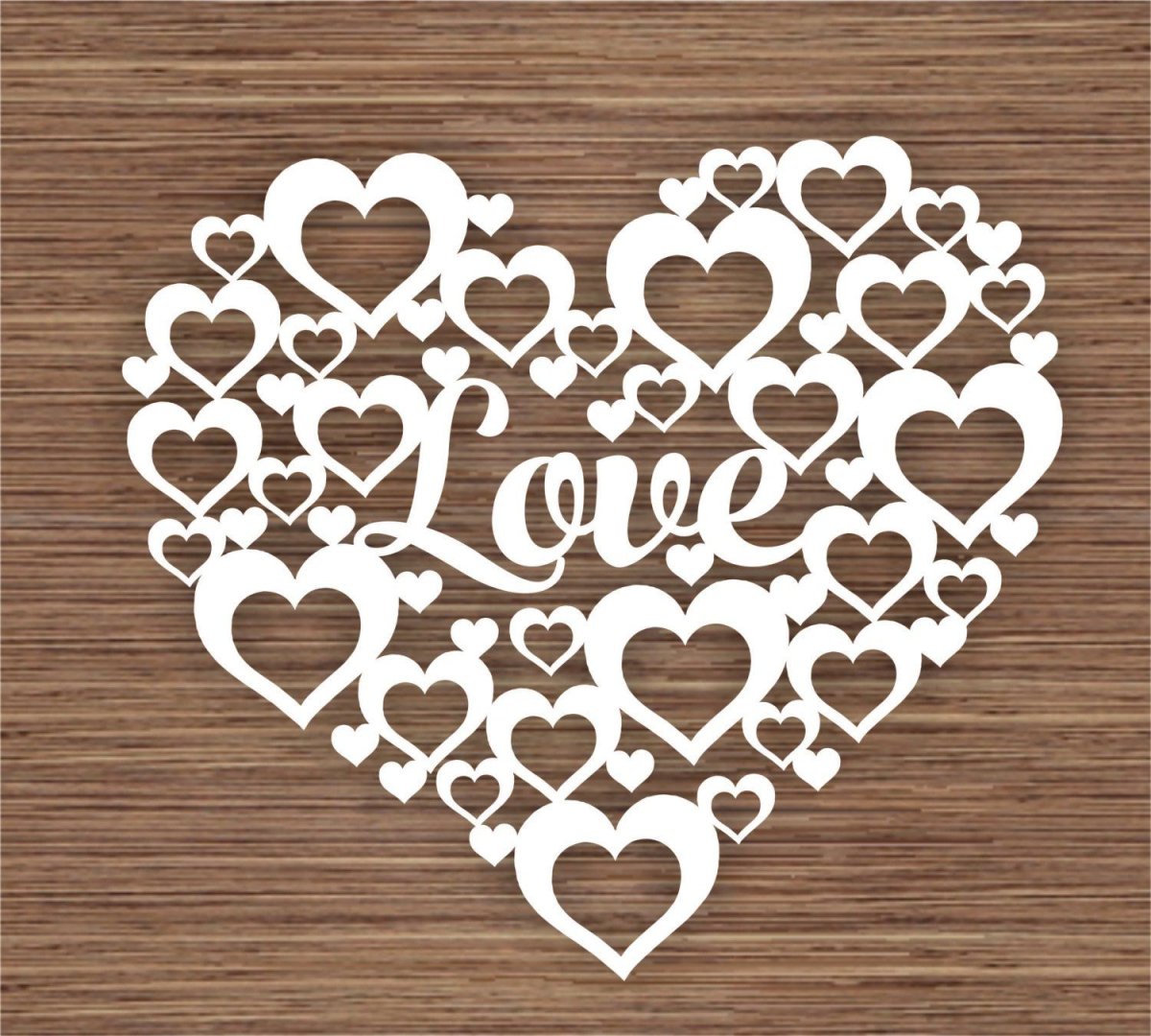 Ажурное сердце