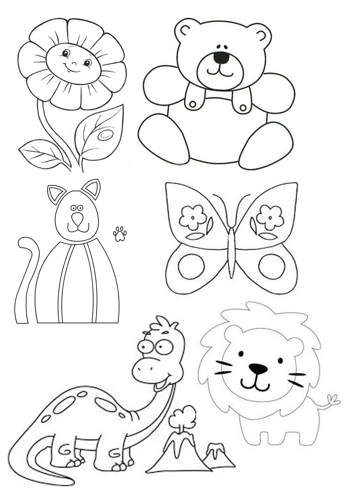 Трафареты для аппликаций из ткани