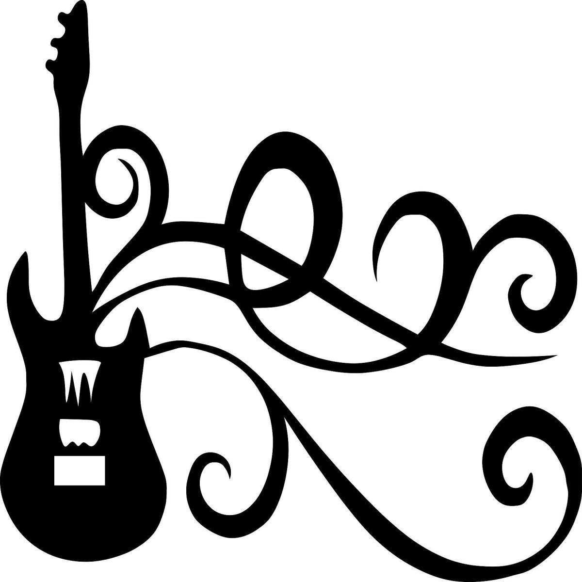 Ноты трафарет