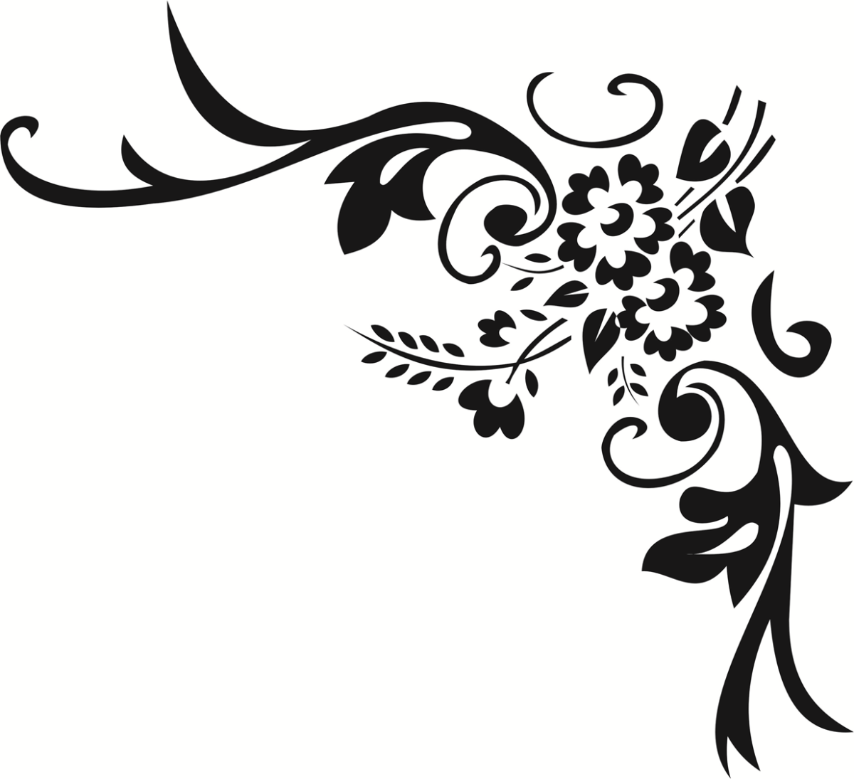 Векторные узоры угловые