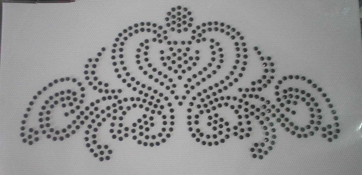 Шаблоны для страз точками