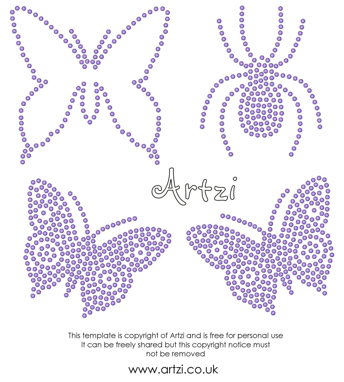 Трафареты для картин из страз точечно