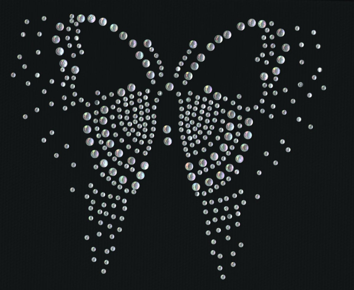 Трафареты для страз точками