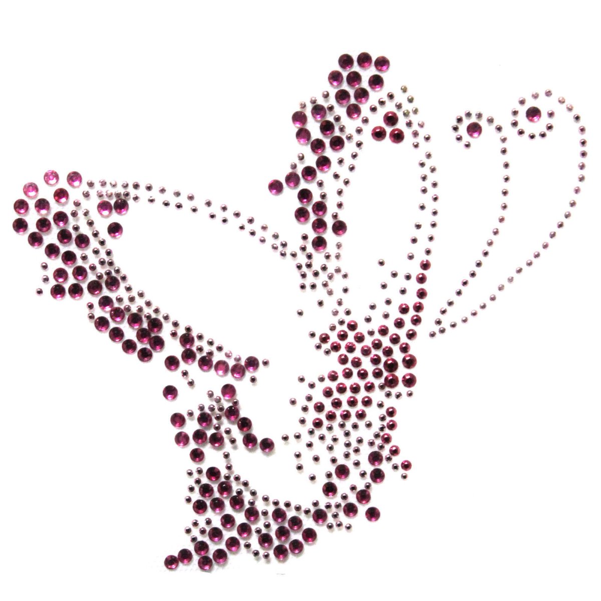 Буквы из страз