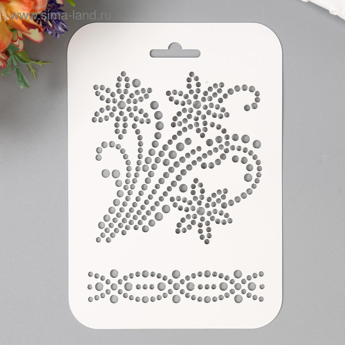 Орнамент из страз