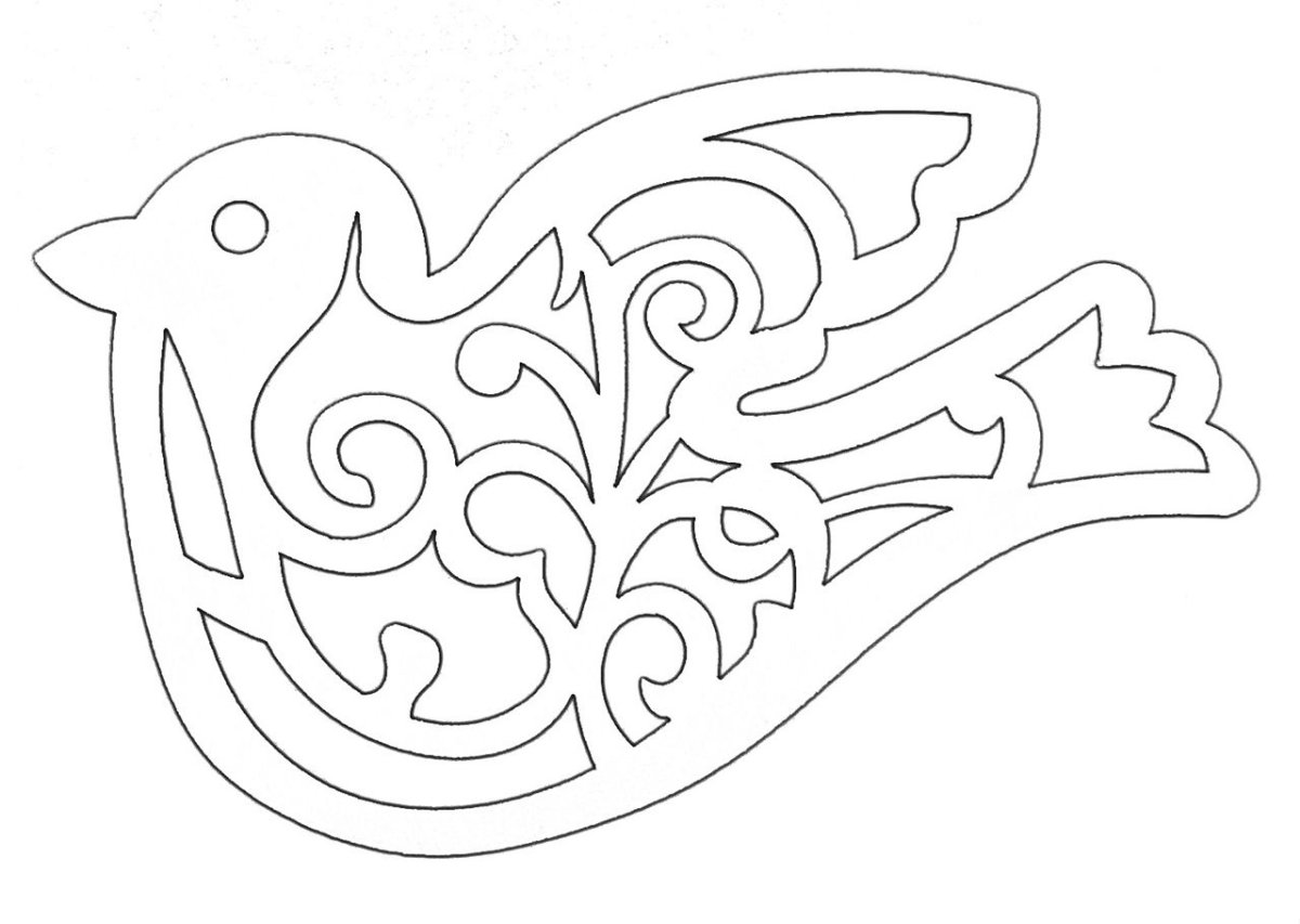 Трафарет индейца