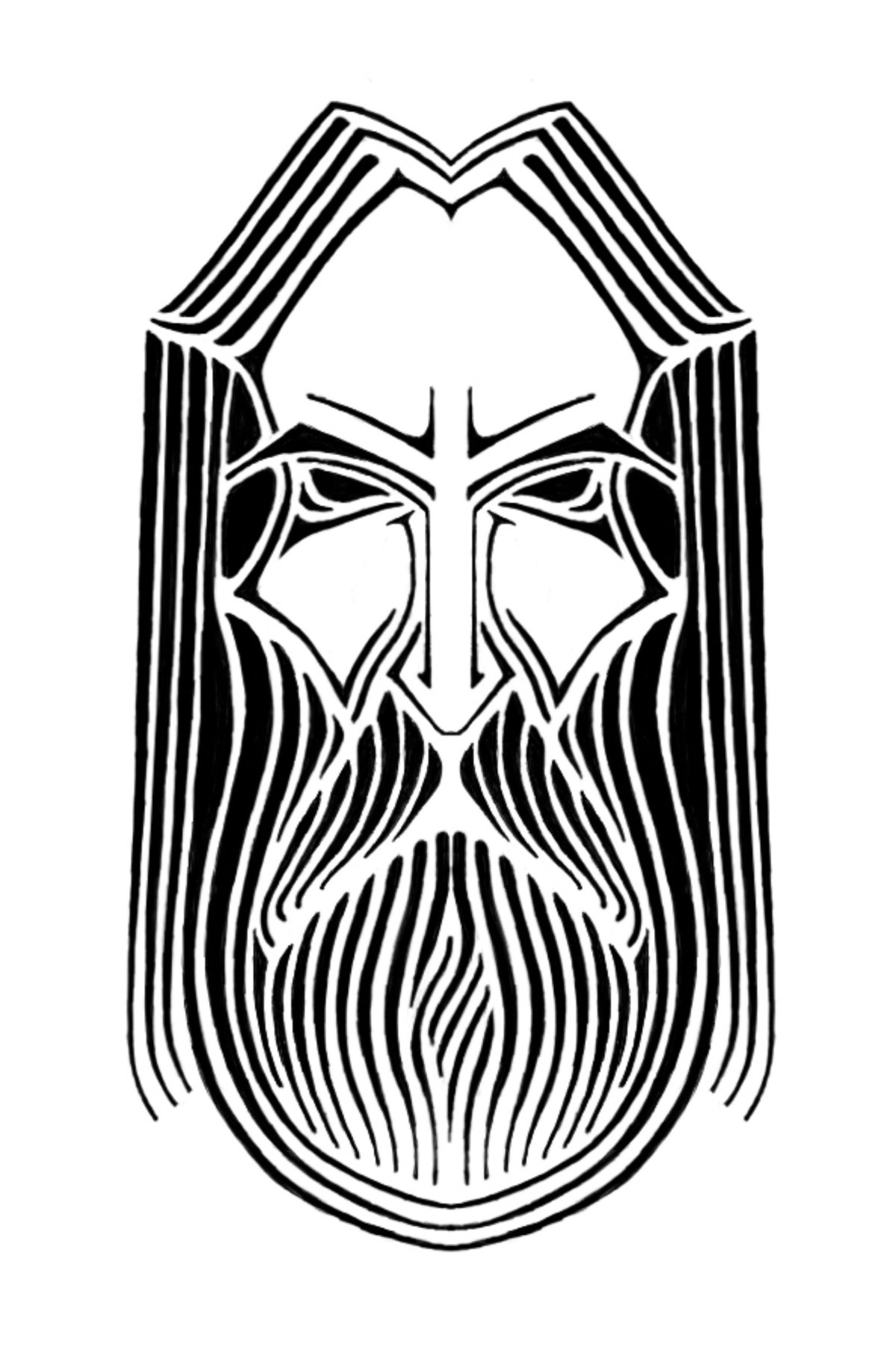 Трафарет угловой