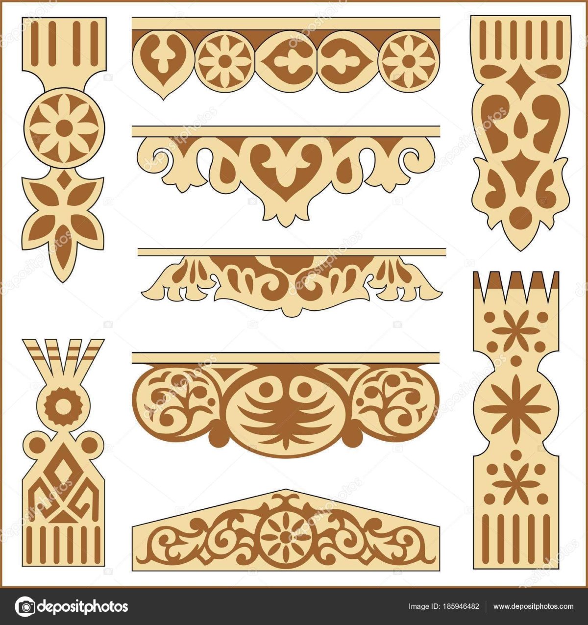 Славянские узоры для травления