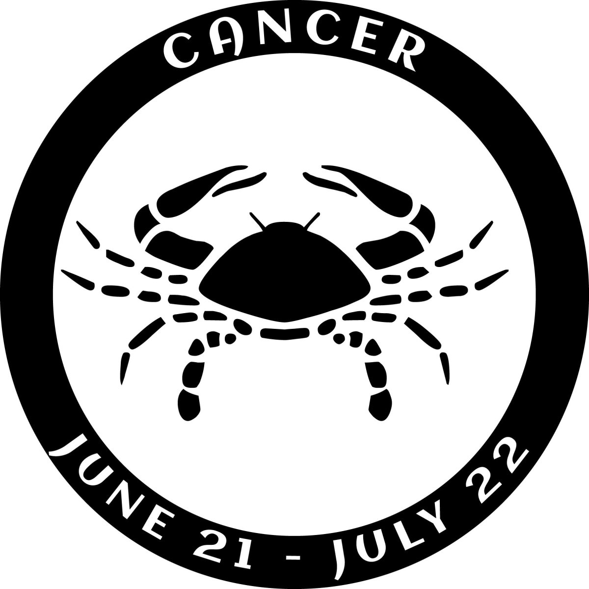 Краб контур для детей