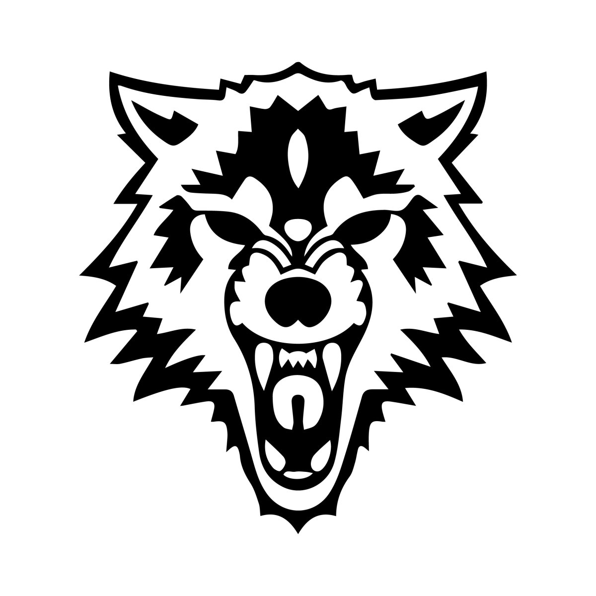 Голова волка