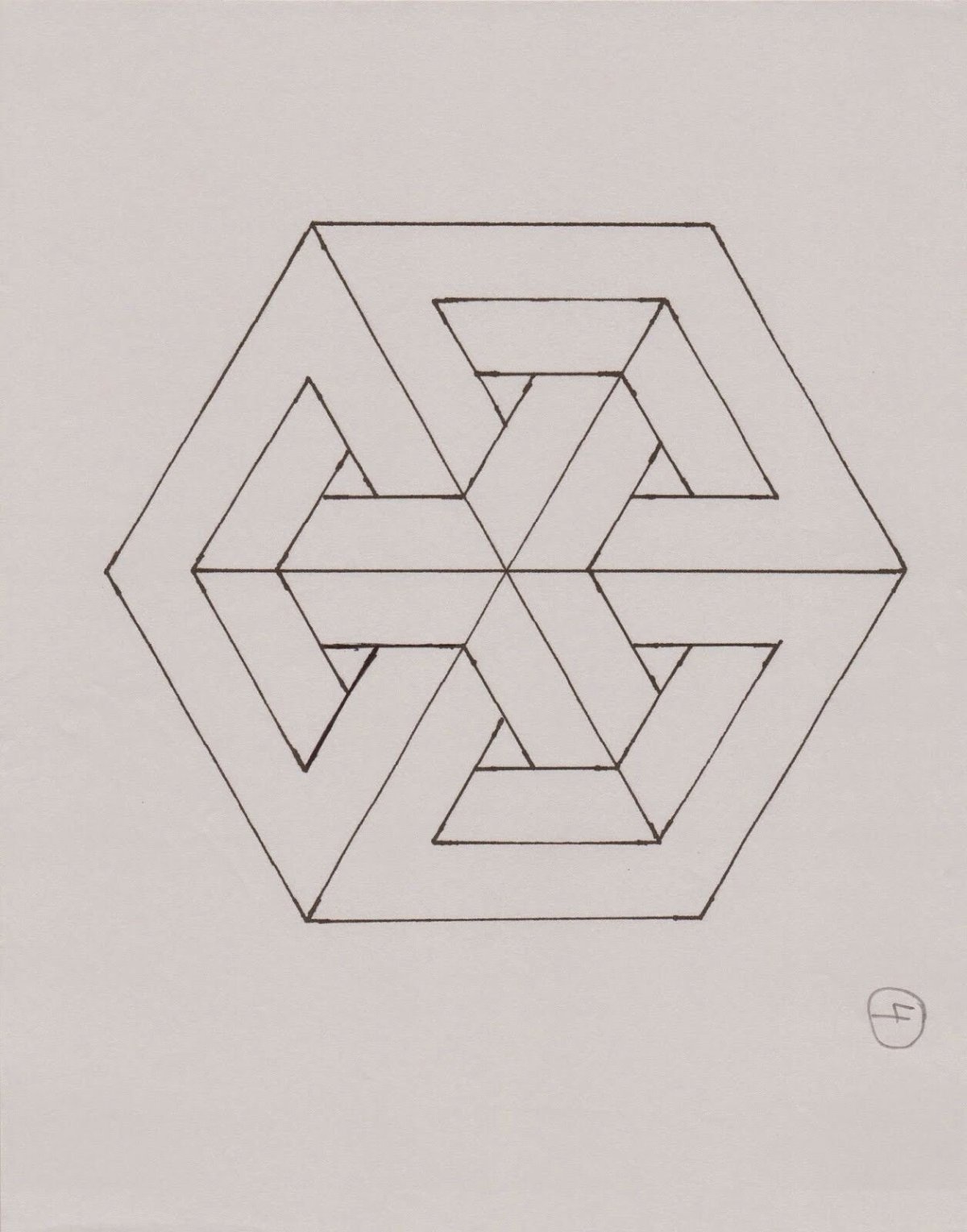 Оптические иллюзии куб Неккера