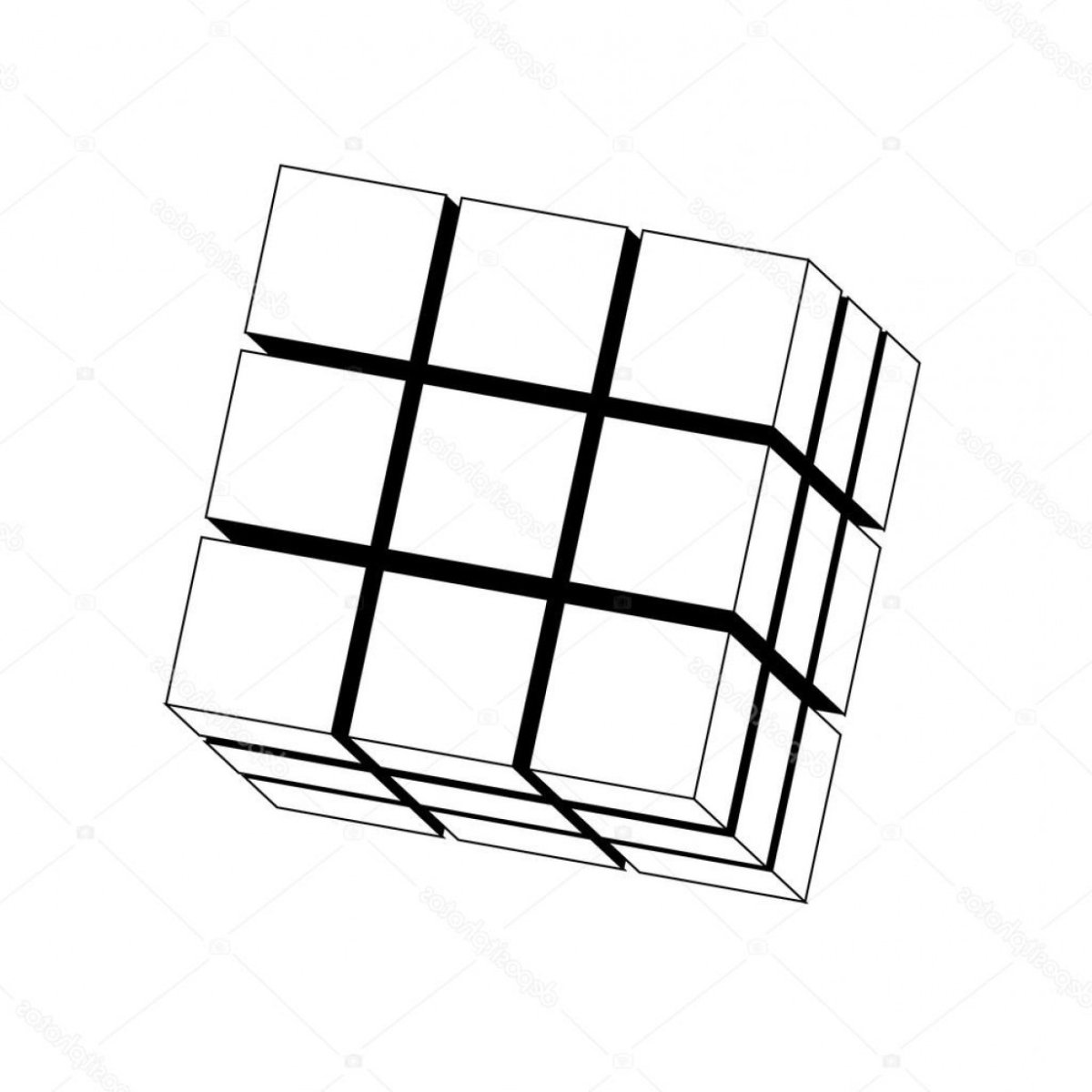 Объемная коробочка из бумаги