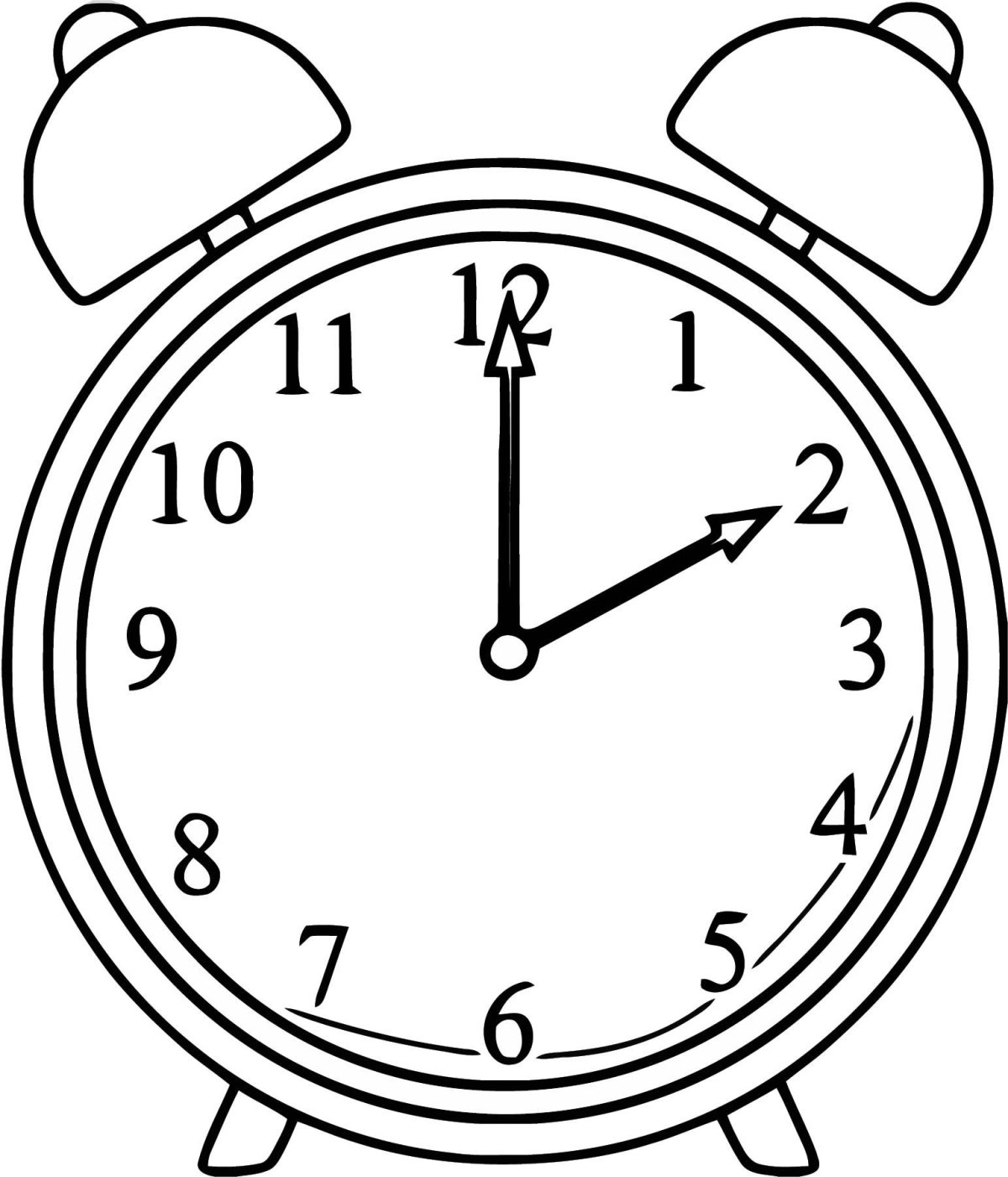 Будильник стилизованный