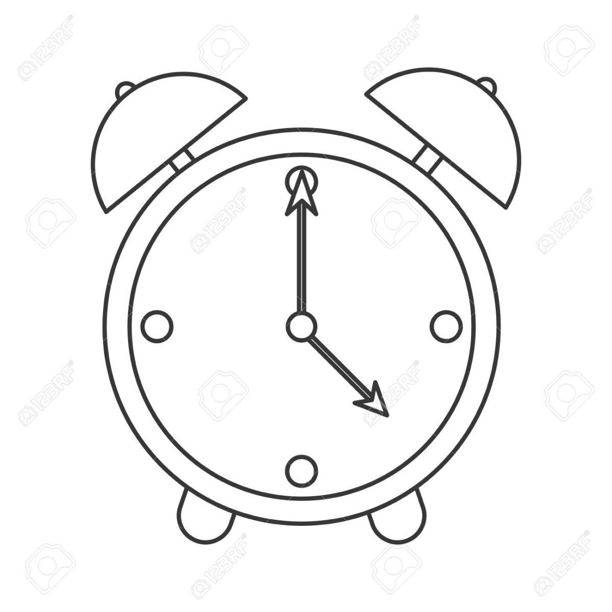 Будильник эскиз