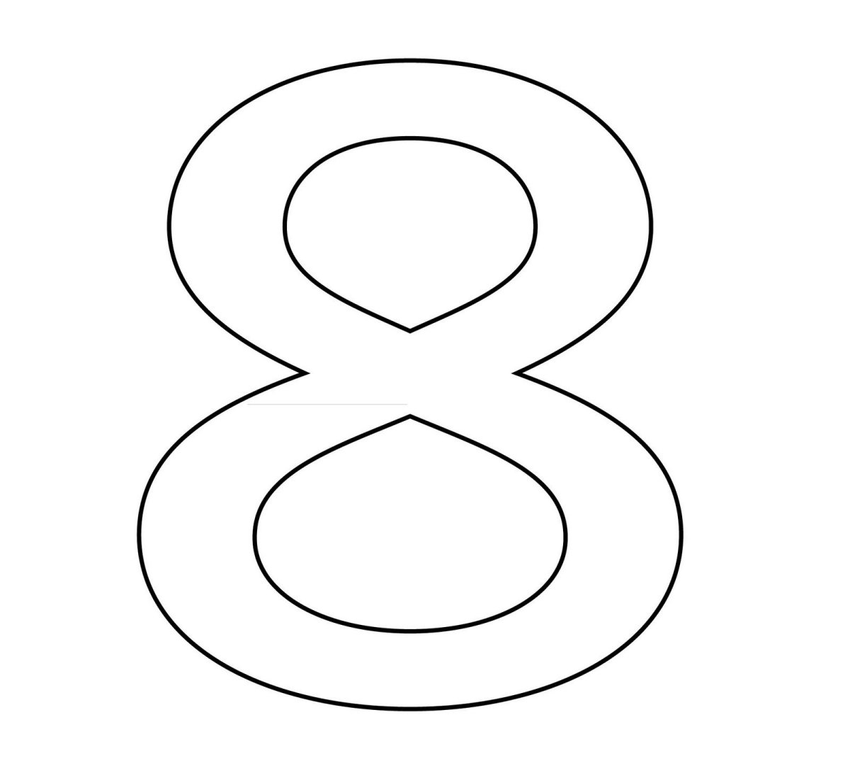 Трафарет "цифры"