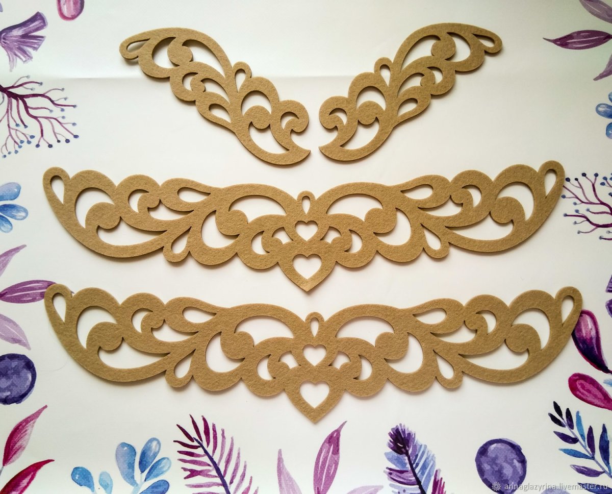 Фетровая основа для расшивки