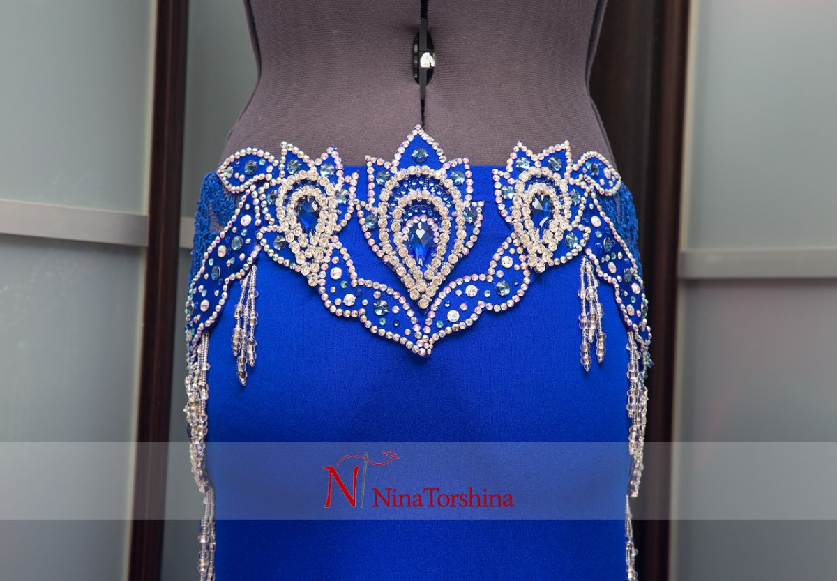 Трафарет серьги