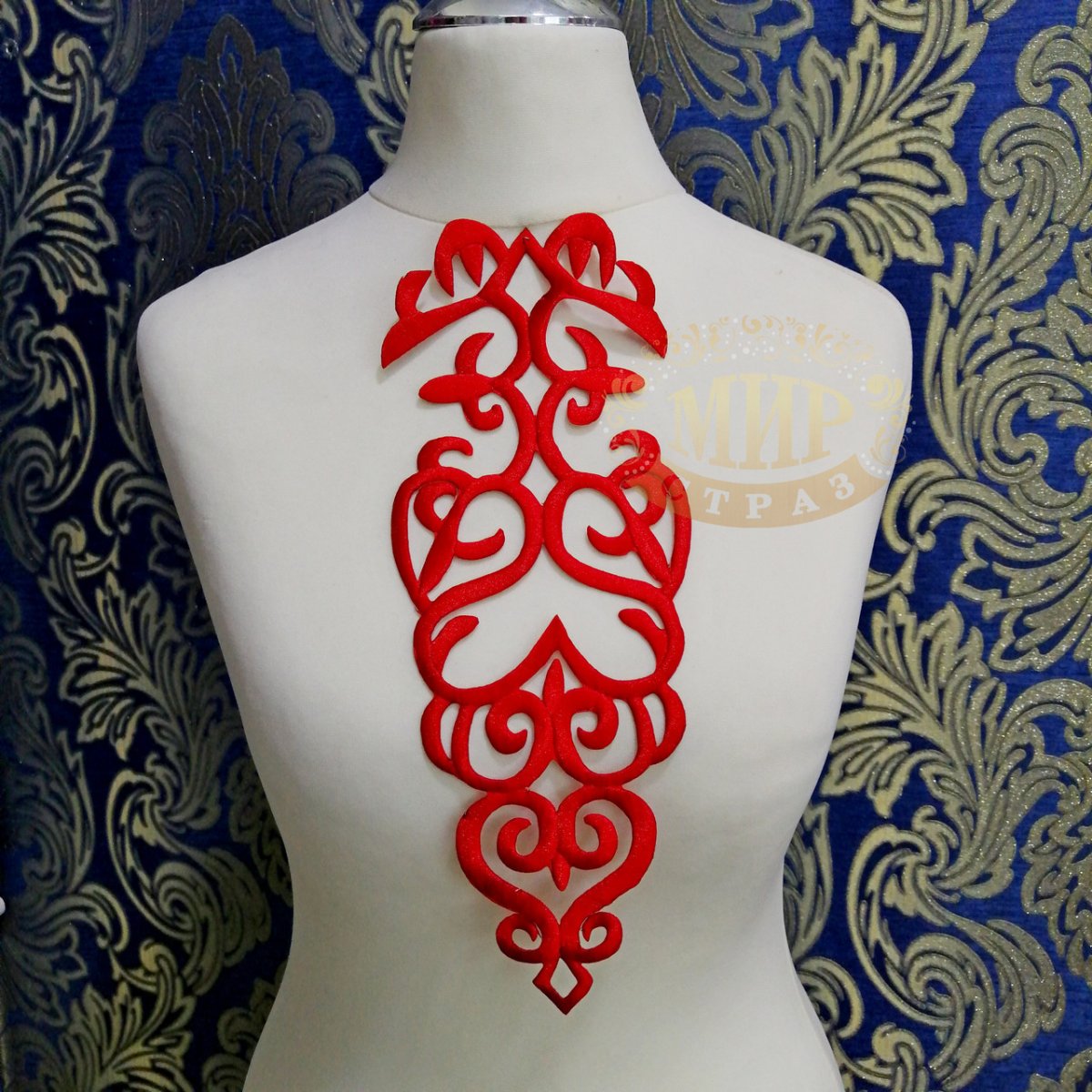 Казахский орнамент трафарет