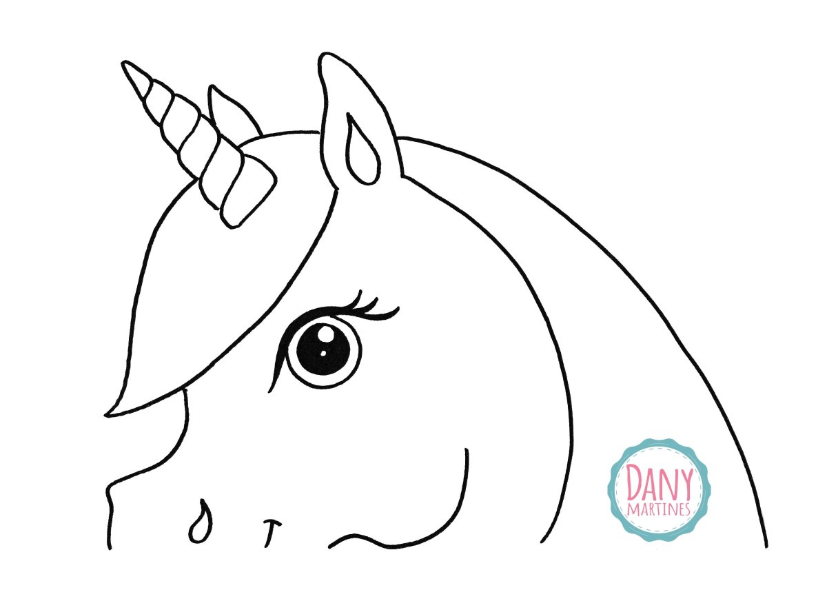 Единорог для вырезания