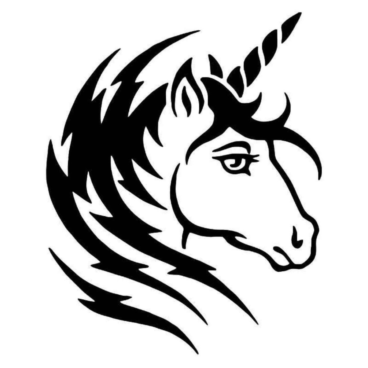 Единорог вектор