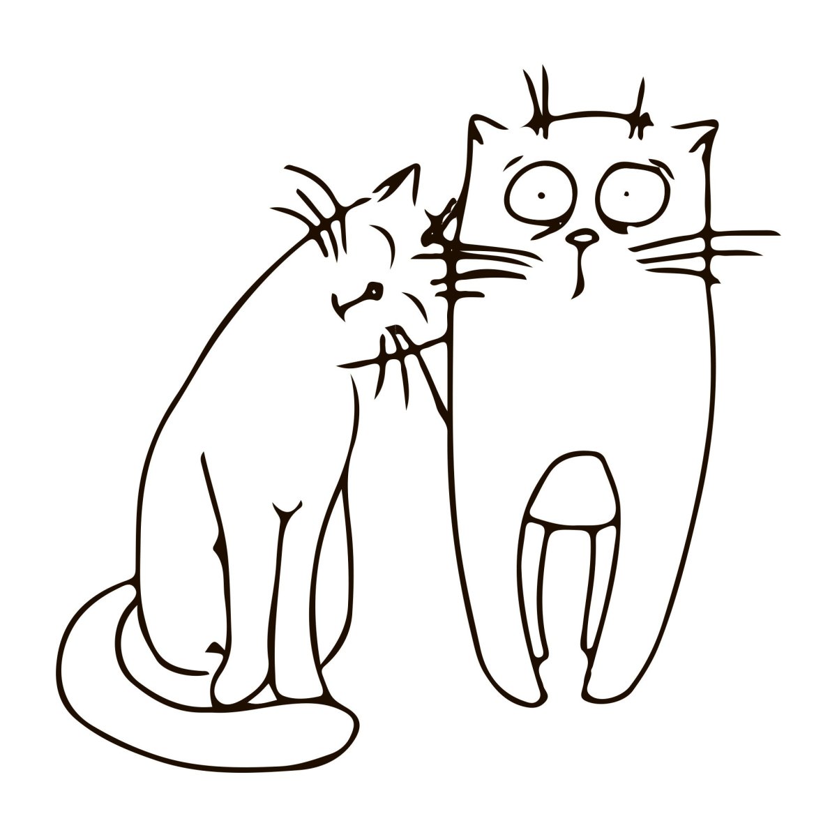 Мультяшный кот