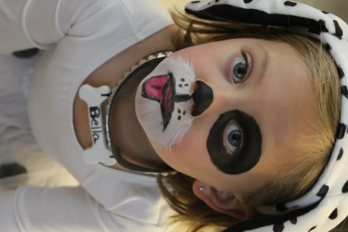 Грим собаки для детей