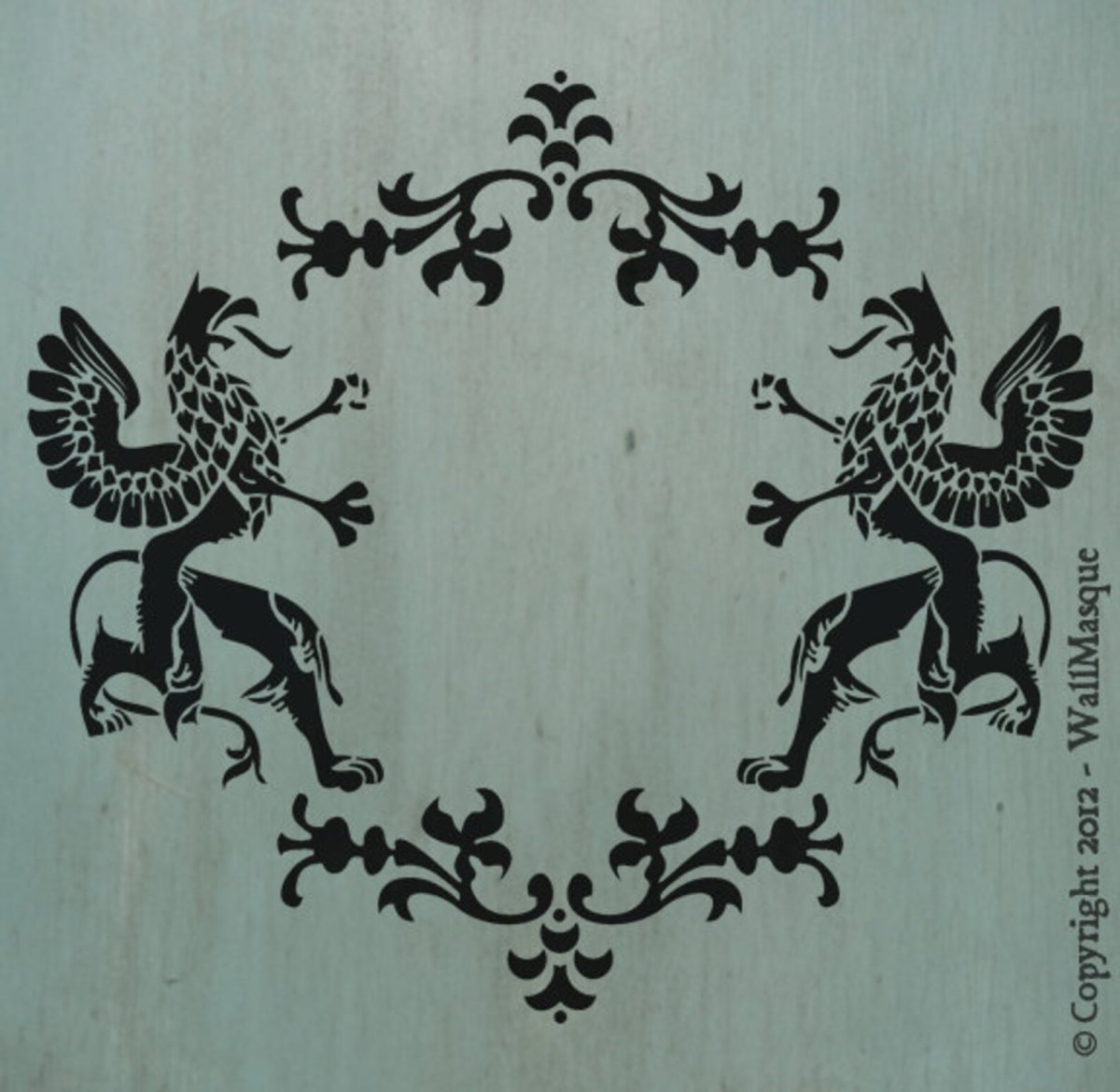 Геральдический Грифон вектор