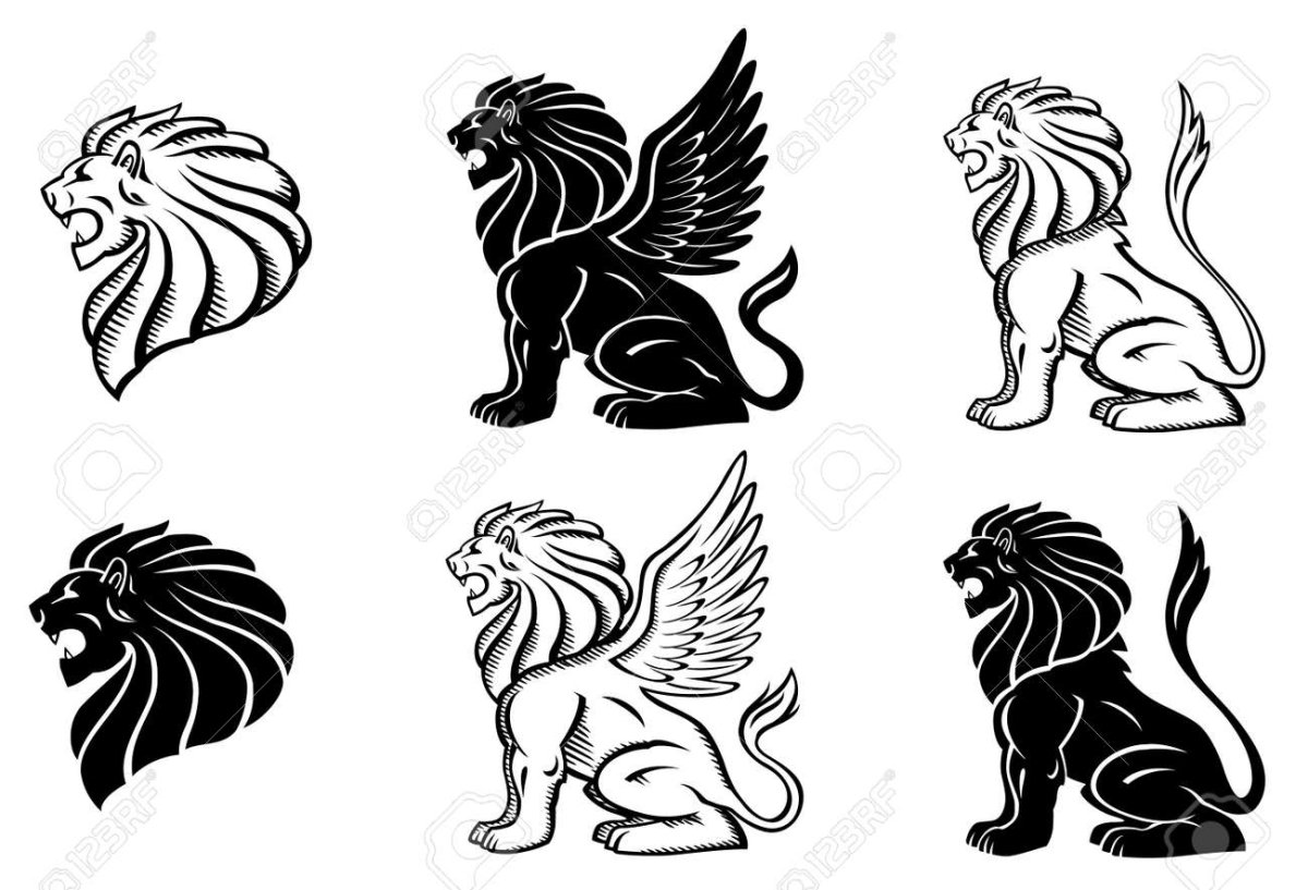 Санкт-Петербургский Грифон вектор