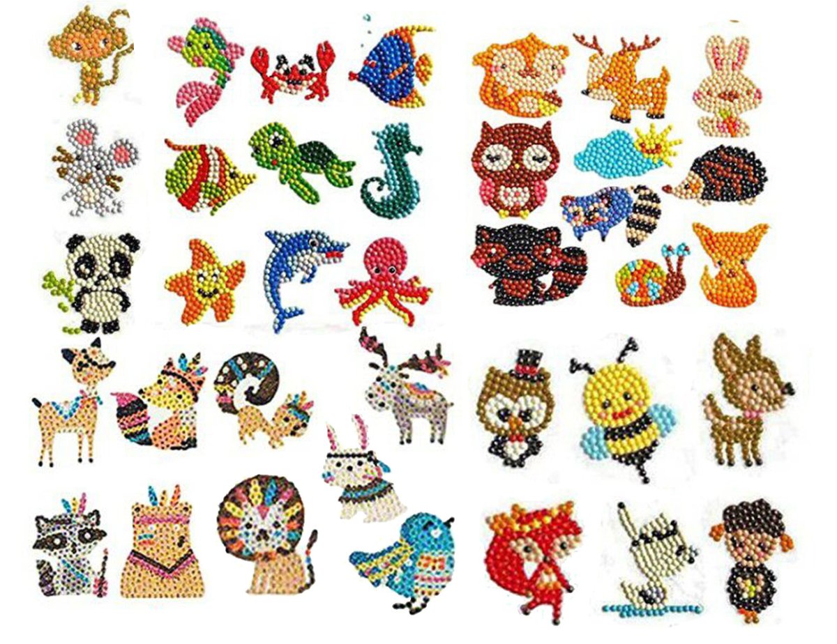 Алмазная мозаика наклейки