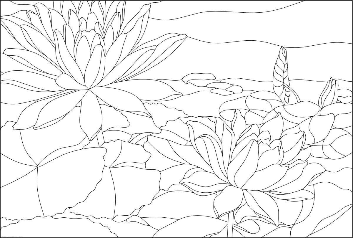 Эскиз витража