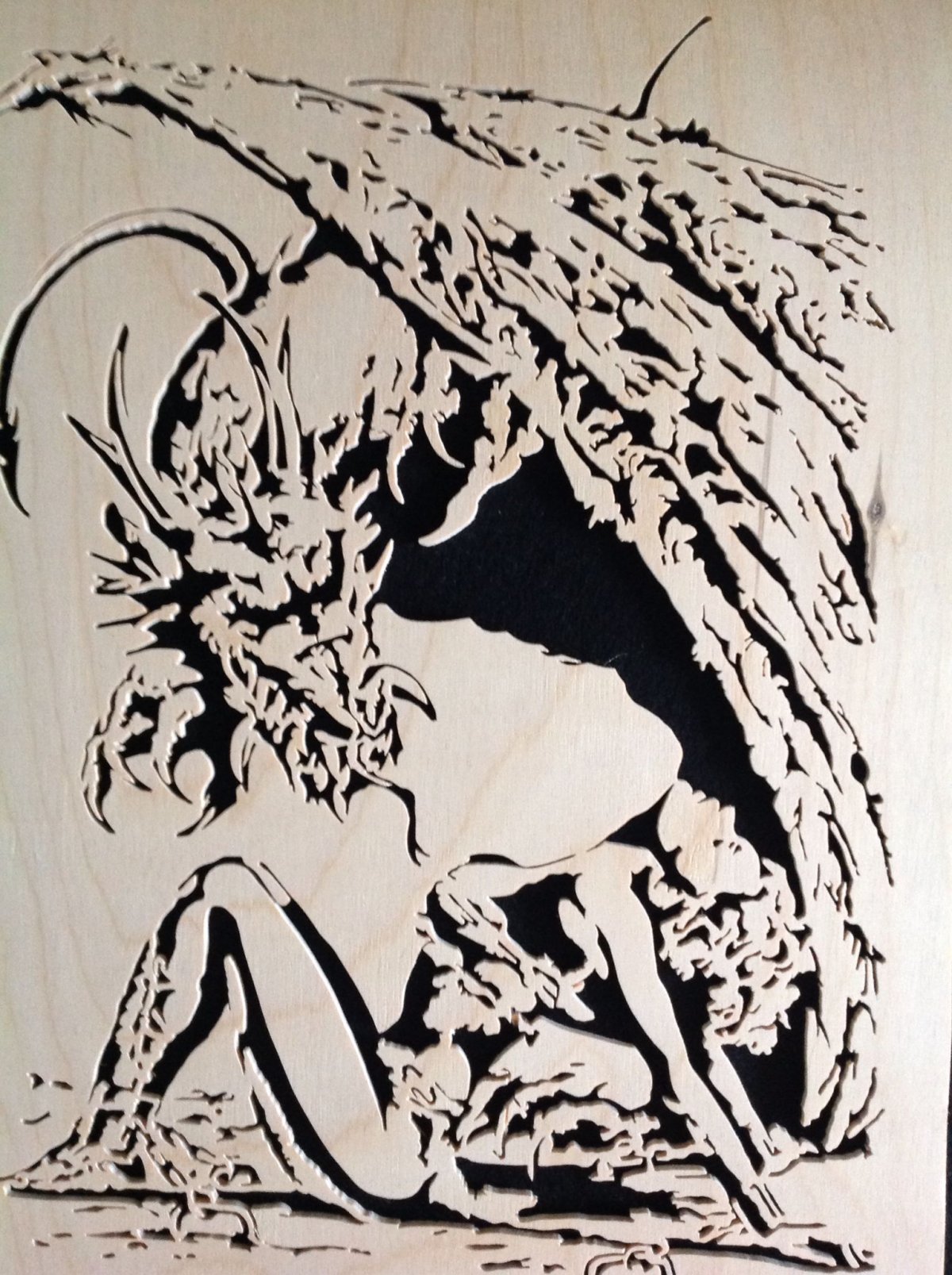 Вырезание по дереву и Выжигание