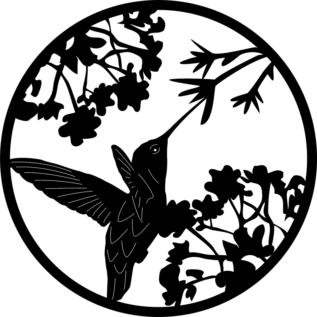 Красивые силуэты птиц