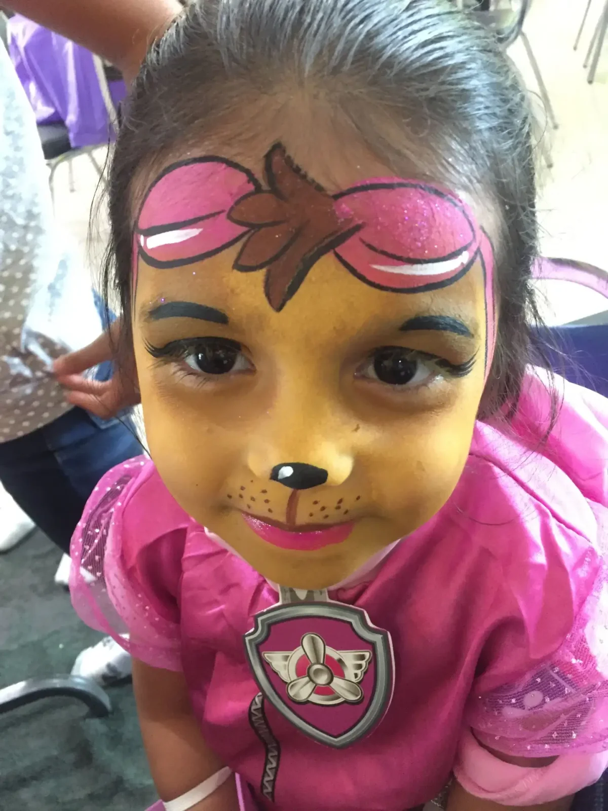 Аквагрим Скай Щенячий патруль