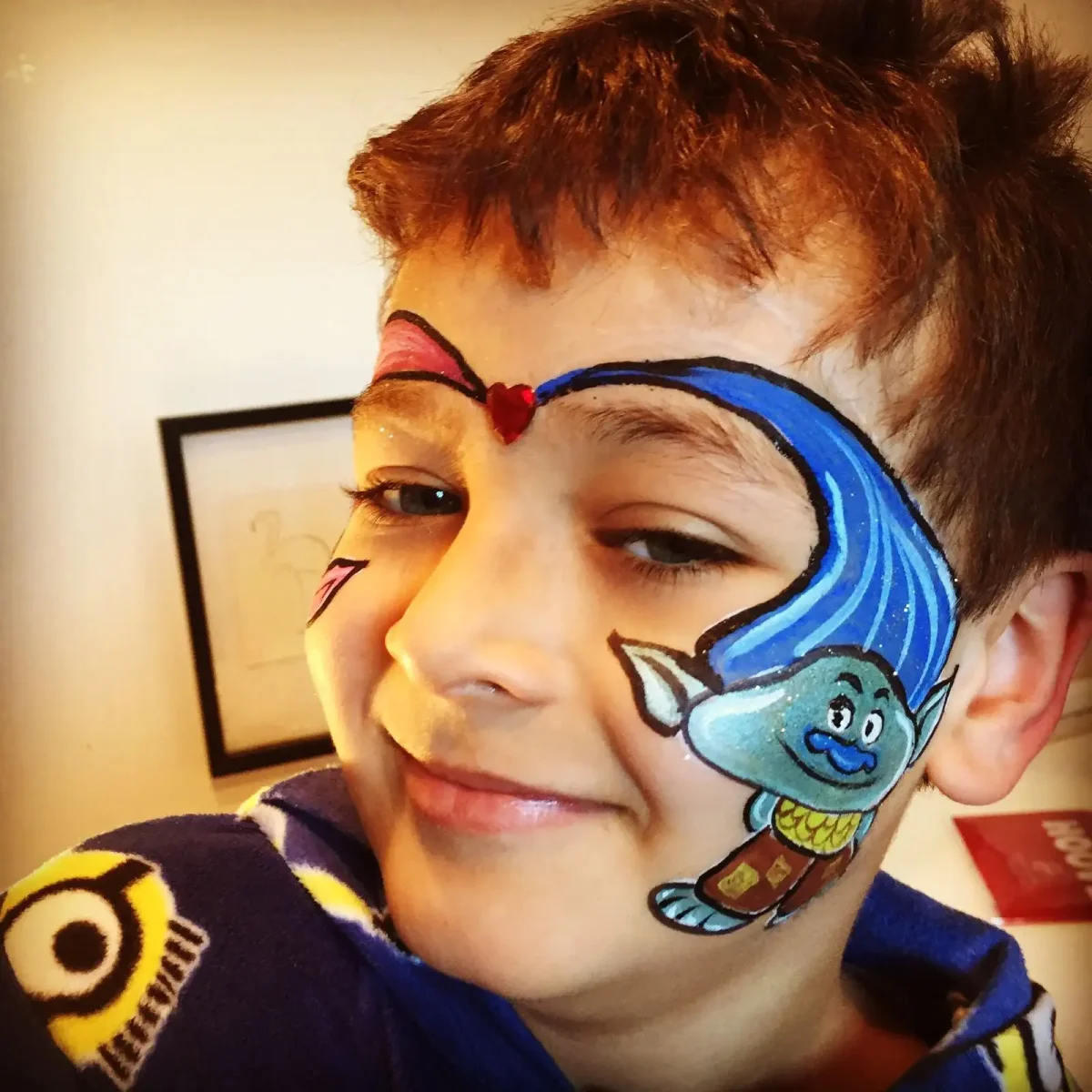 Аквагрим для девочек животными