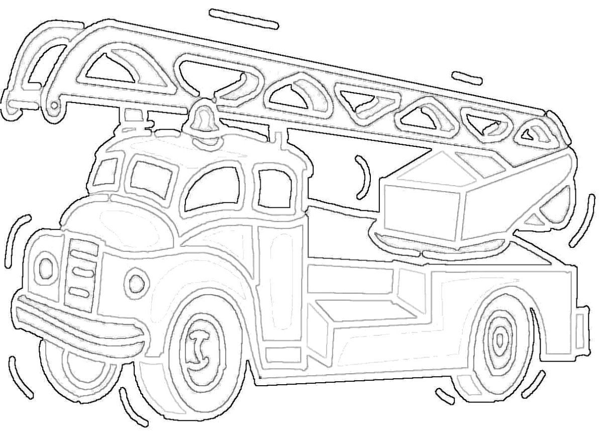 Пожарный череп с топорами