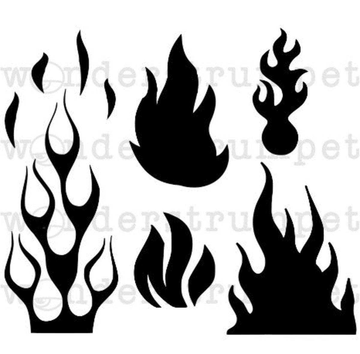 Костер раскраска для детей