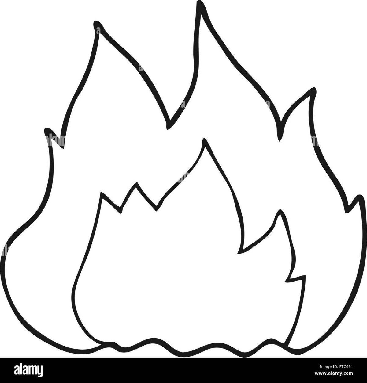 Символ лесного пожара