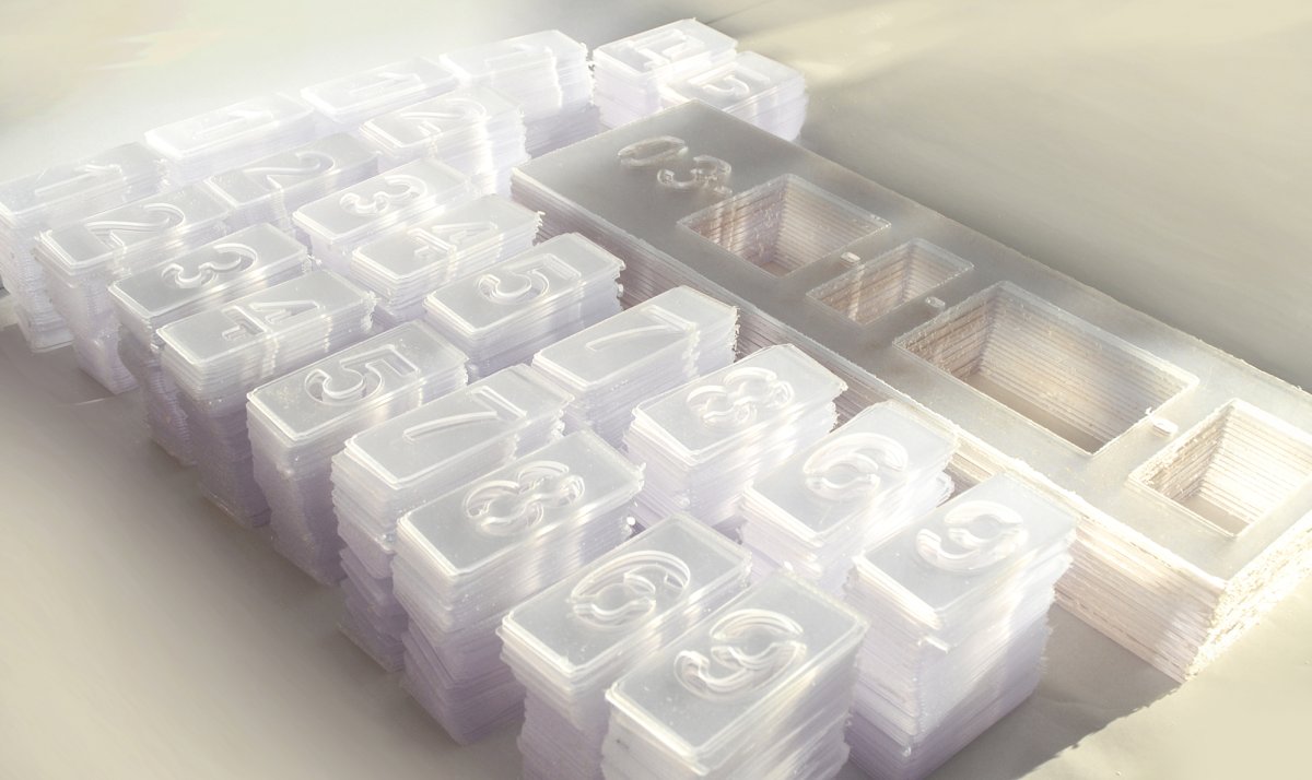 Трафарет для ЖБИ изделий