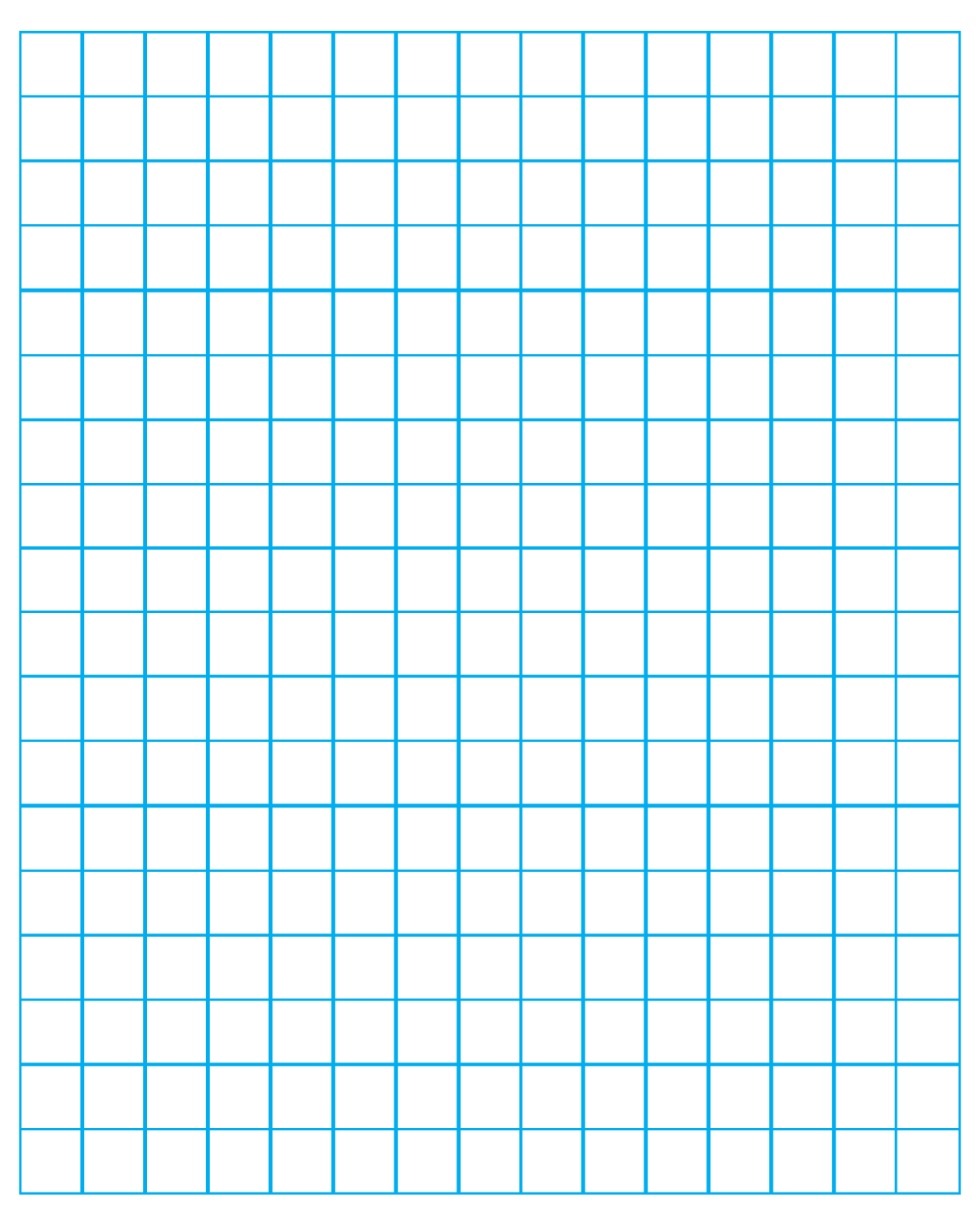 Разлиновка в клетку а4