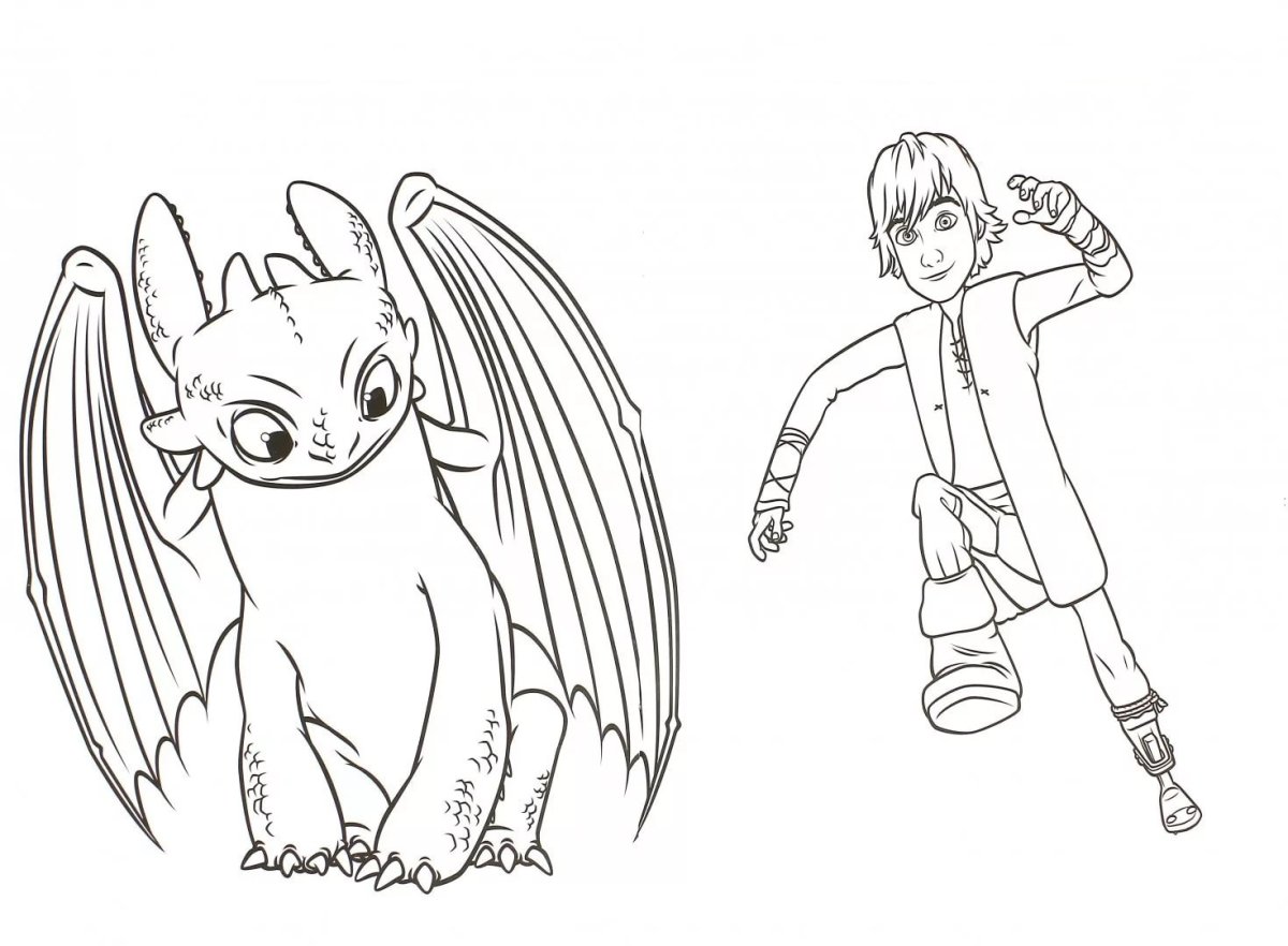 Раскраска всадники Олуха