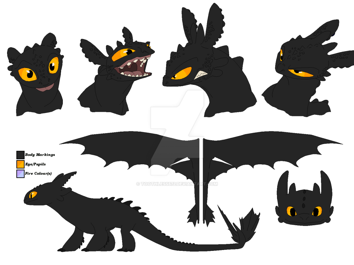 Бумажный дракон Беззубик