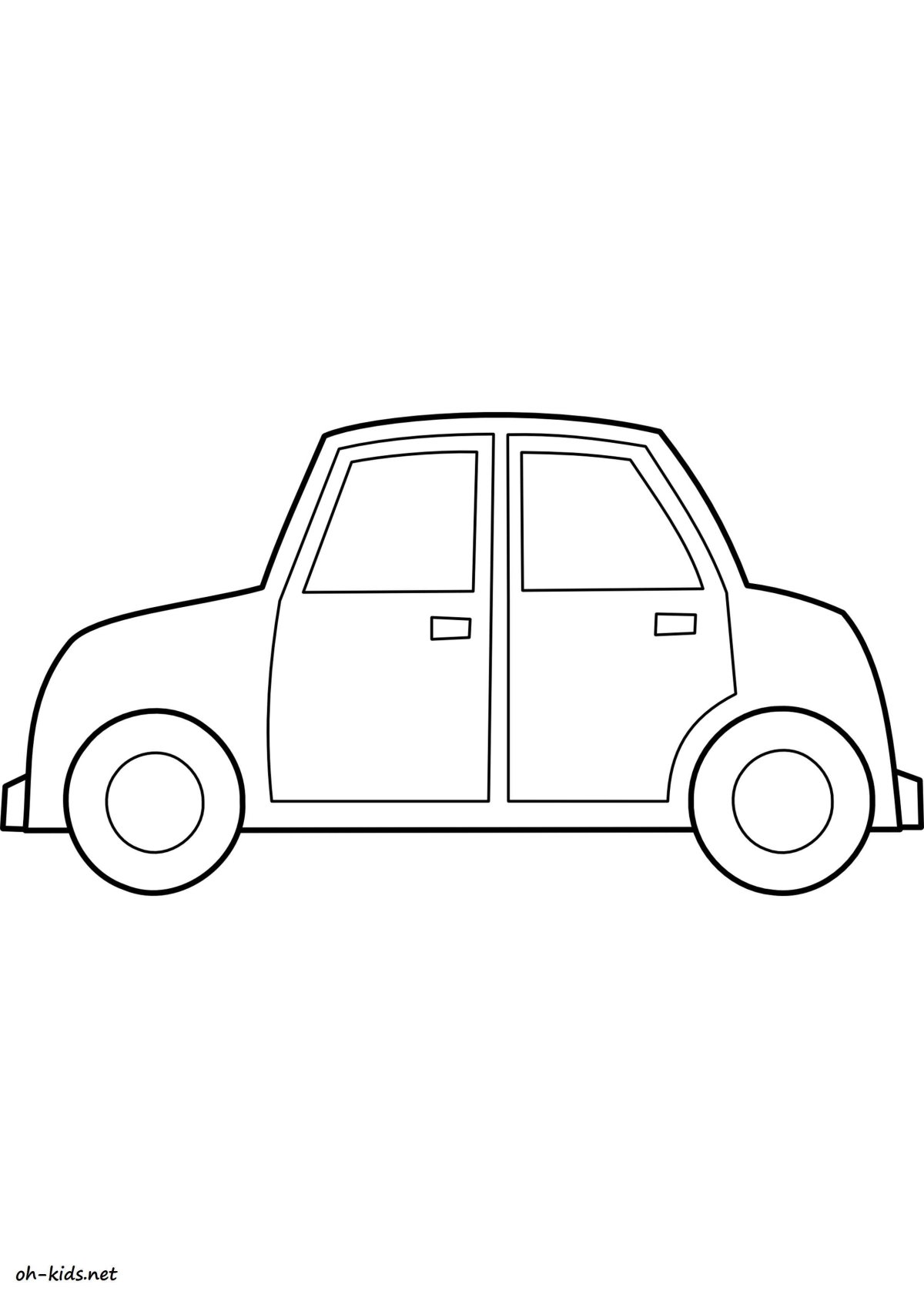 Машина Жук раскраска