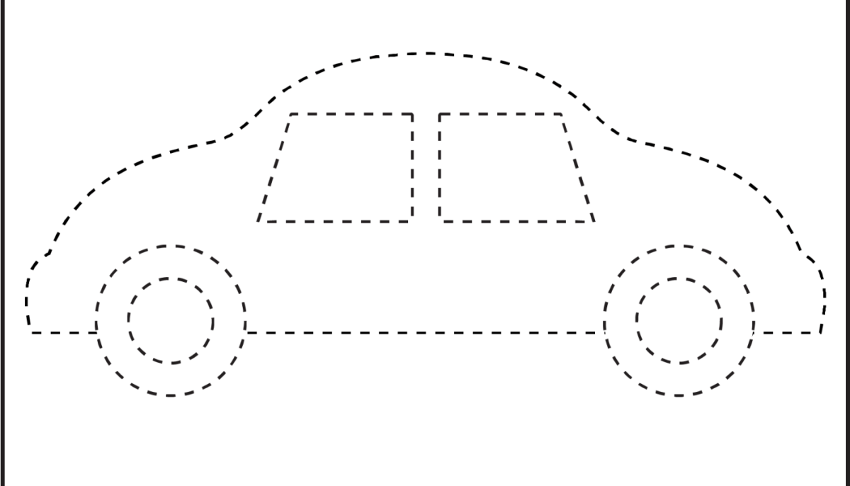 Раскраска для малышей. Машинки